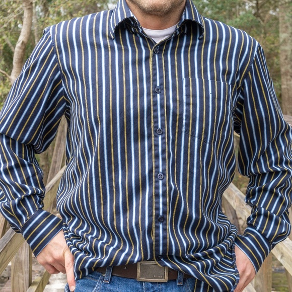 Indigo Palms Other - INDIGO PALMS by Tommy Bahama Button Down (blue)